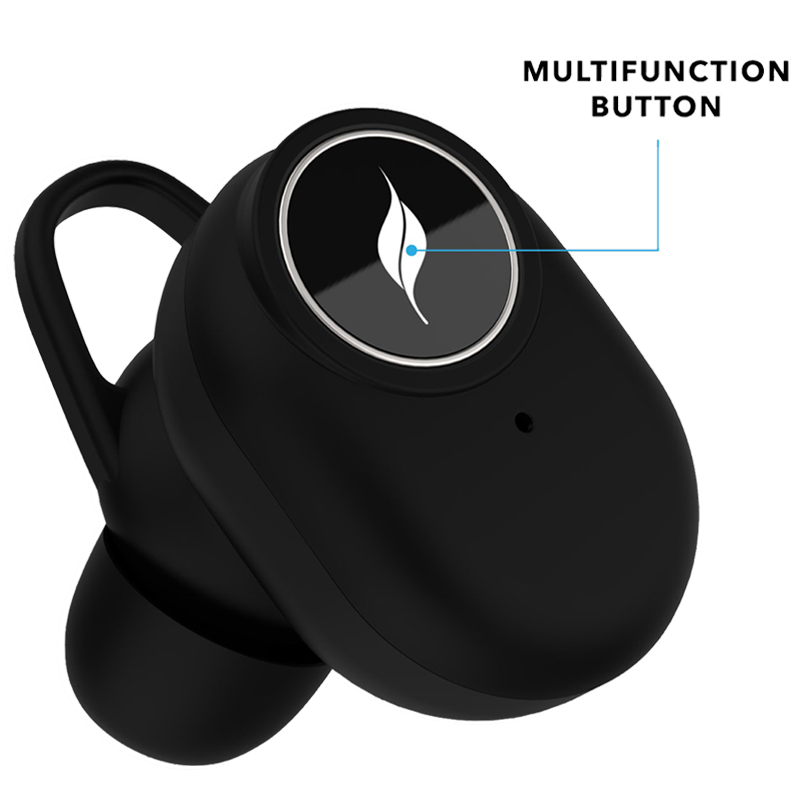 Buy Leaf Pods TRUE Wireless Earphones Black Online Croma